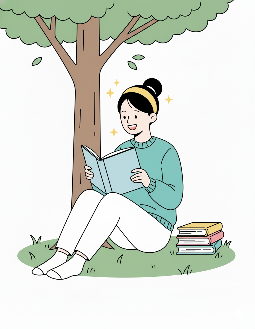 Person reading